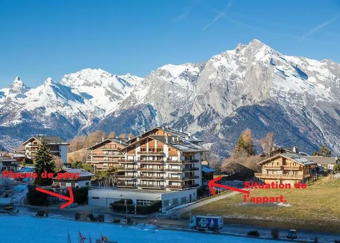 Cosy Renove Pour 4 Personnes Au Coeur De La Station De Nendaz